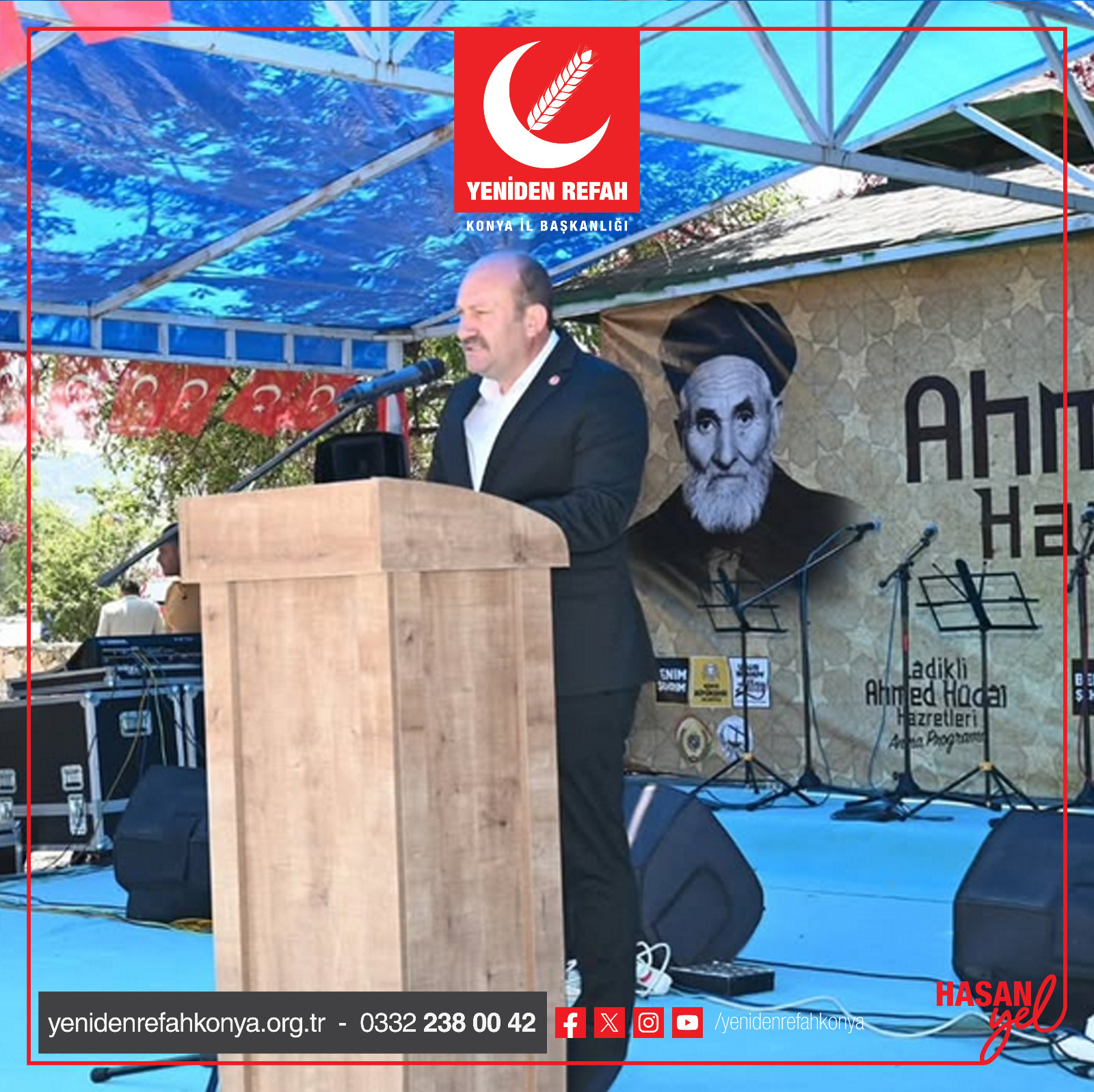 ALİ YÜKSEL: “MANEVİ DEĞERLERİMİZ GELECEĞİMİZİN TEMİNATIDIR”